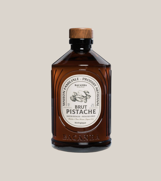 Raw Pistachio Syrup - Organic 13,5 fl. oz.