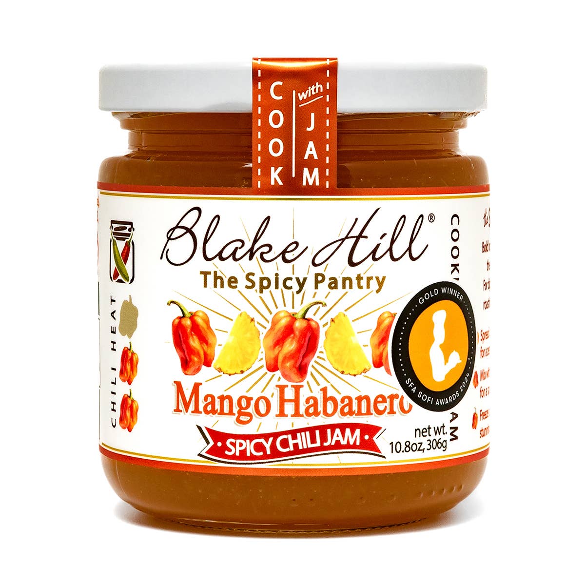 Mango Habanero Spicy Chili Jam: sofi GOLD Winner