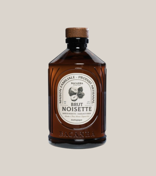 Raw Hazelnut Syrup - Organic - 13,5 fl. oz.