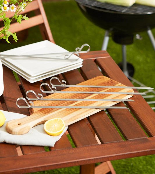Stainless Steel Flat Skewers