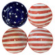 Stars & Stripes Bowls - set of 4