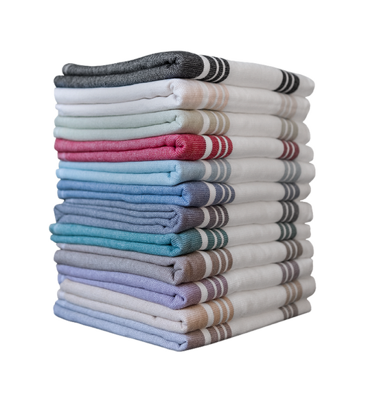 Striped Dual Side Kitchen Towel