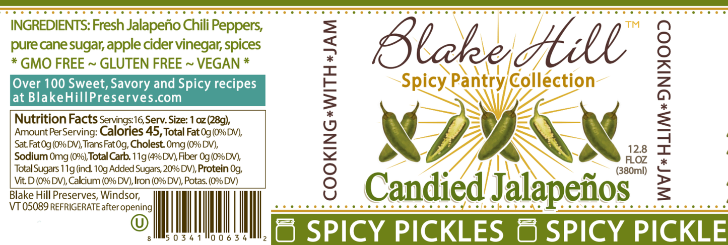 Candied Jalapenos