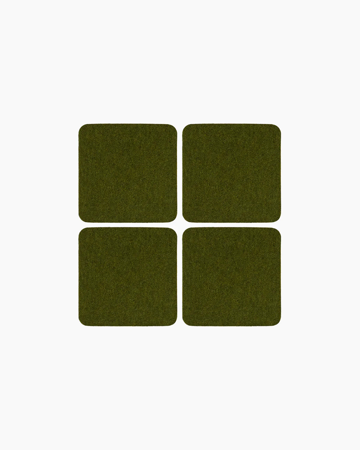 Square Felt Coasters - Sets of 4