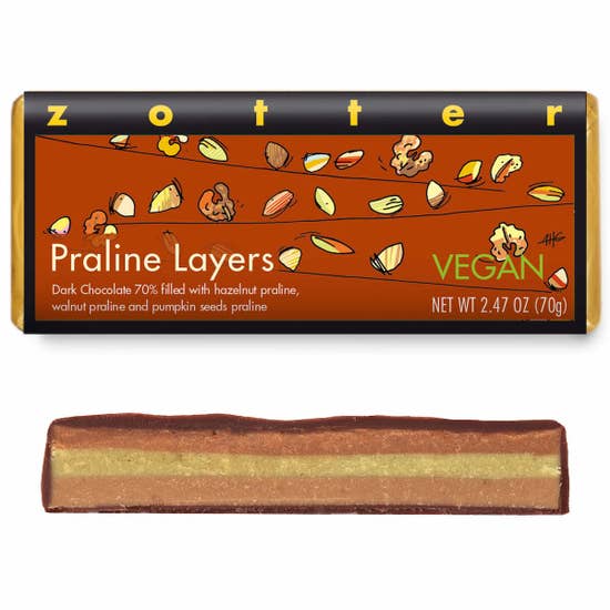 Hand Scooped Chocolate Bars