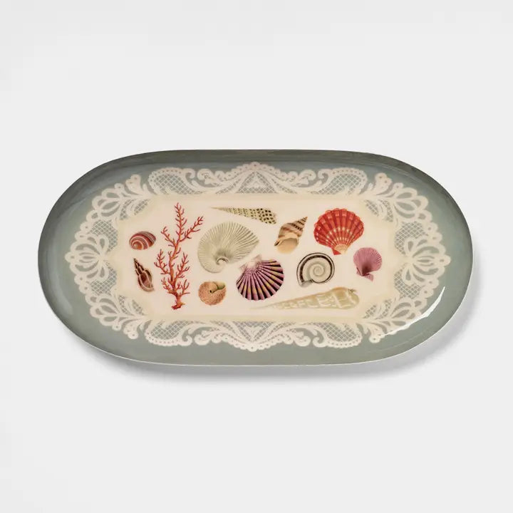 Oval Enamel Tray