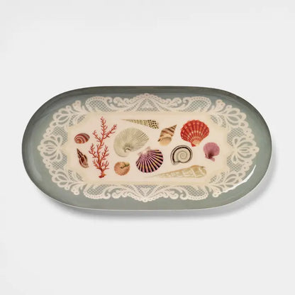 Oval Enamel Tray