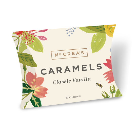 Caramels Spring Pillow Box - Classic Vanilla