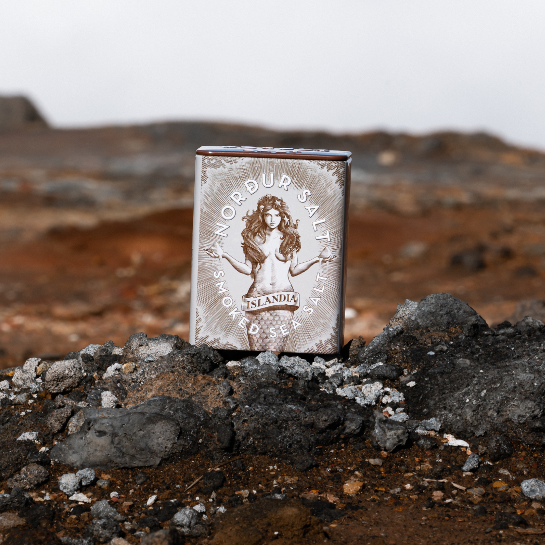 Nordur Salt Arctic Sea Salt Flakes Smoked