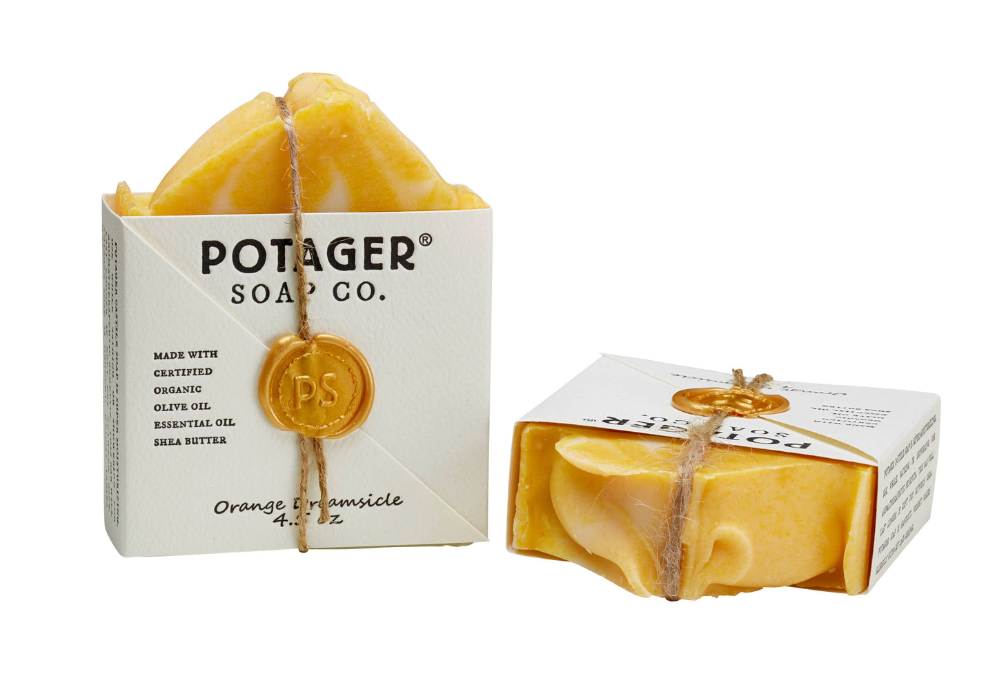 Orange Dreamsicle Handmade Bar Soap |  Natural Soap