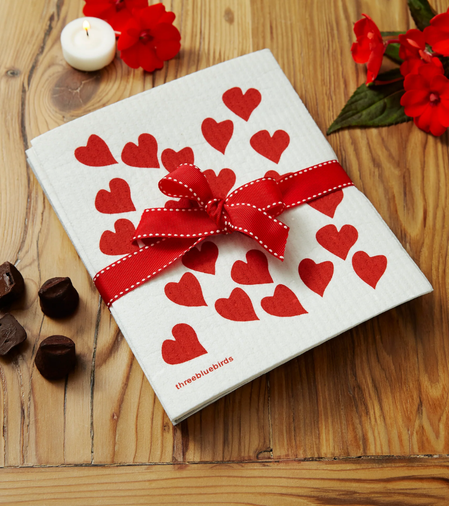 Three Bluebirds Swedish Dishcloths