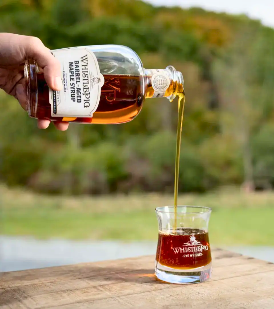 WhistlePig Rye Whiskey Barrel-Aged Maple Syrup