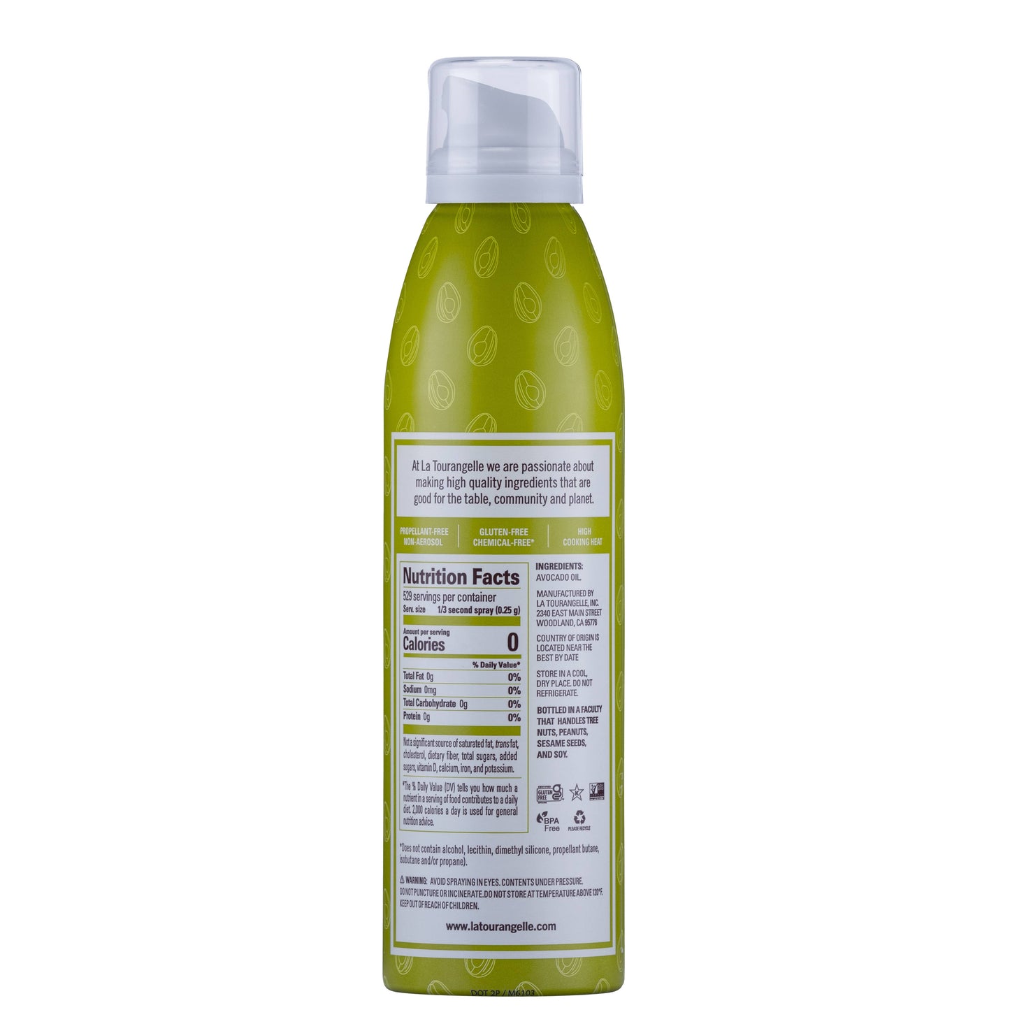 High-Heat Avocado Cooking Spray