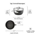 Titum Fusion Covered Saucepan