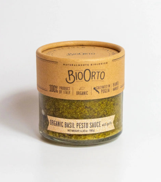 Bio Orto Organic Basil Pesto