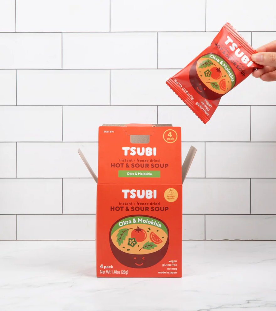 Hot & Sour Soup with Okra & Molokhia  4 pack