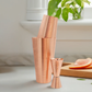 Fluted Copper 3 Piece Cocktail Shaker Set