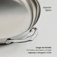 Au Gratin Oval Stainless Steel