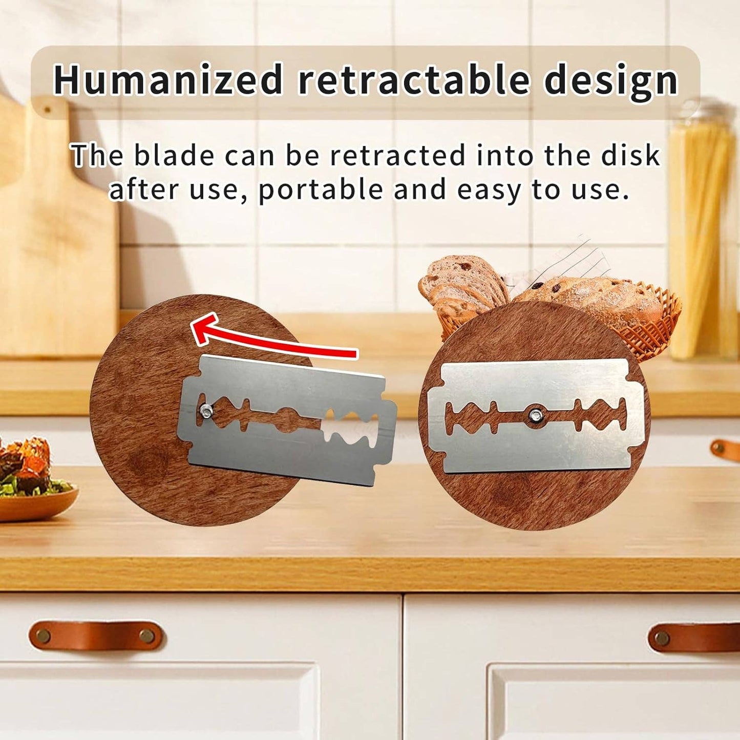 Wooden Lame Bread Scoring Tool