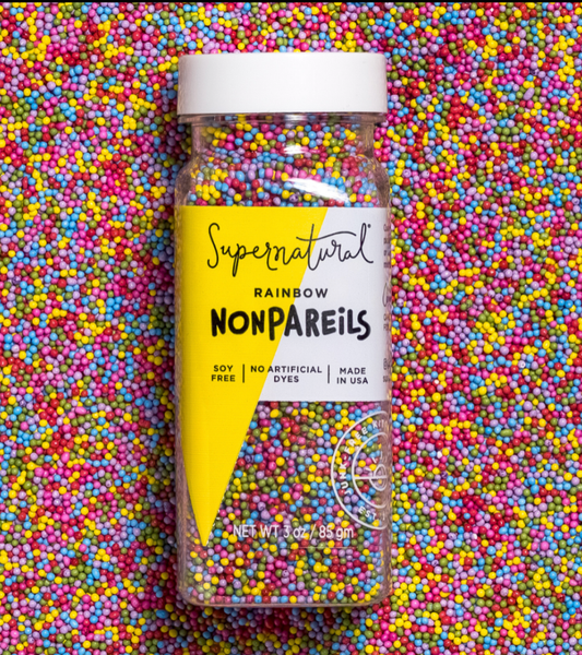 Rainbow Nonpareils Sprinkles