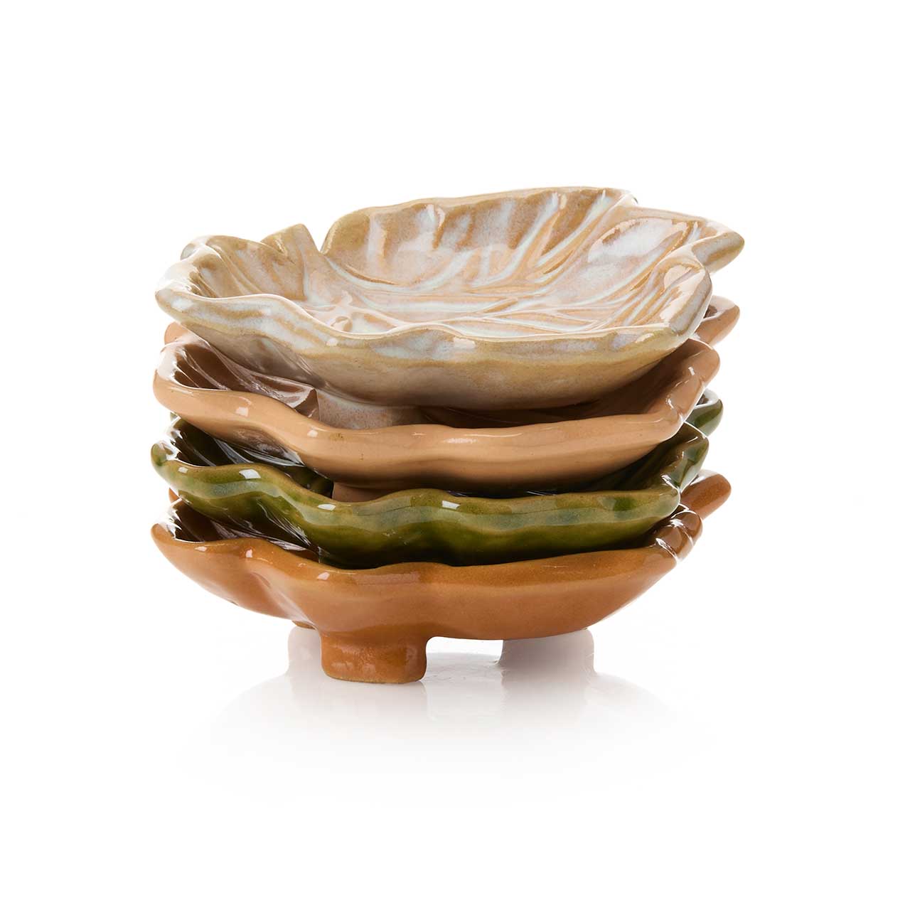 Maple Leaf Dipping Bowls