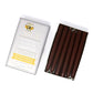8" Hand Dipped Unscented Taper Candles - Shell White
