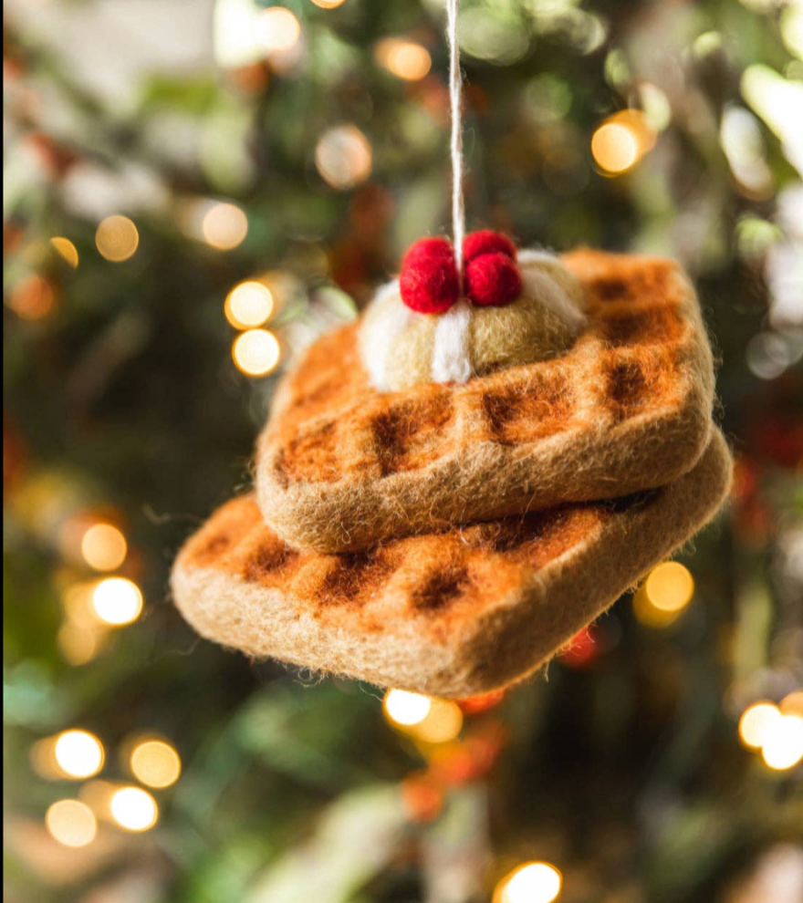 Waffle Stack Ornament