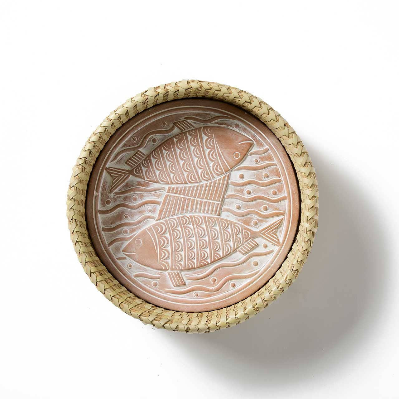 Macha Lidded Handmade Breadwarmer