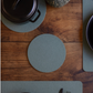 Small Round Wool Felt Trivets
