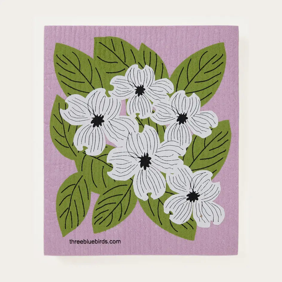 Three Bluebirds Swedish Dishcloths