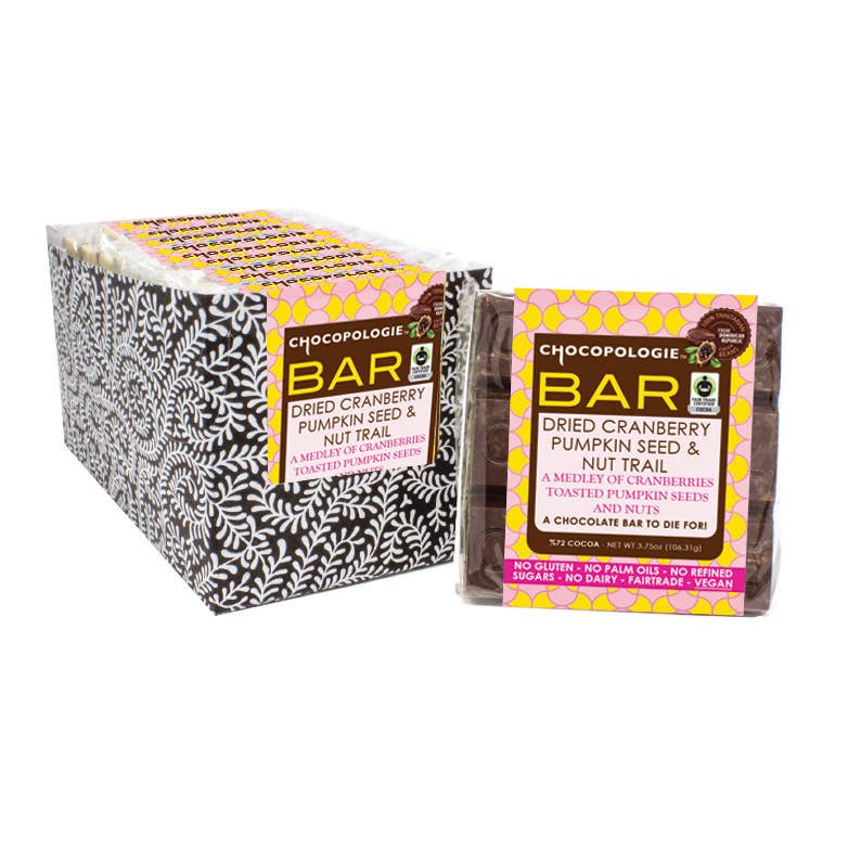 Dried Cranberry, Pumpkin Seeds, and Nut Trail Bar