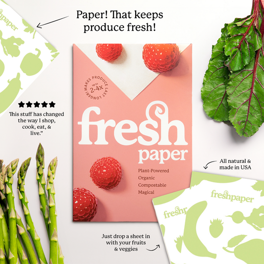 Freshpaper Food-Saver Sheets for Produce