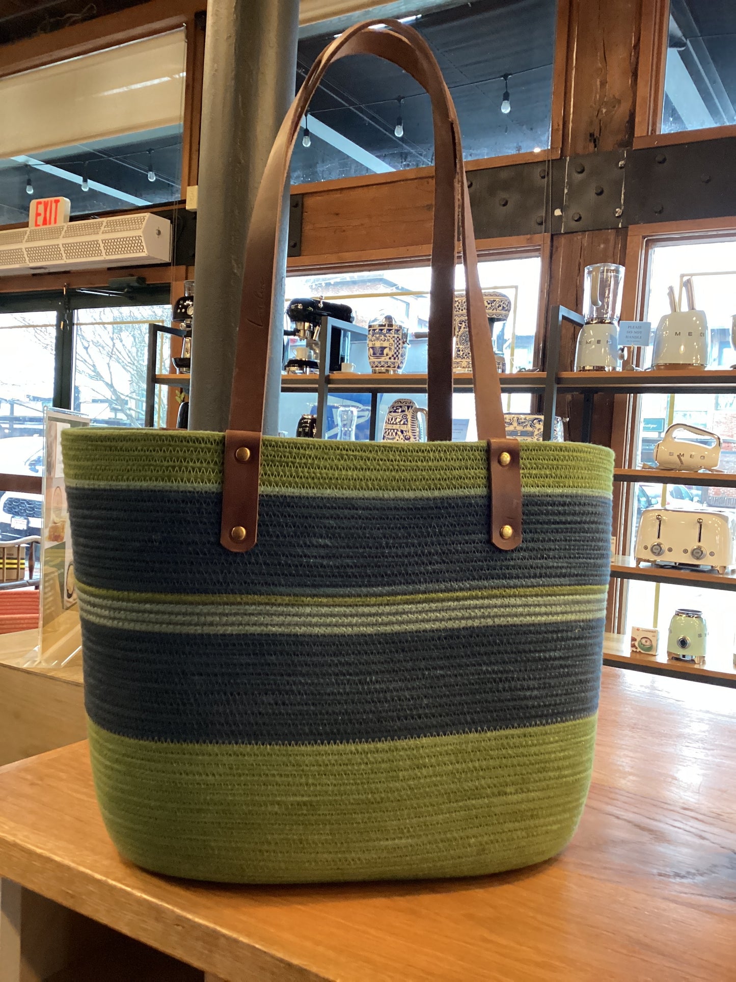 Calliope Rope Basket Tote Large