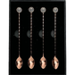 French Cocktail Spoons Gift Set - Copper