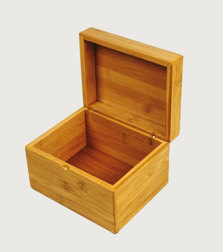 Bamboo Recipe Box