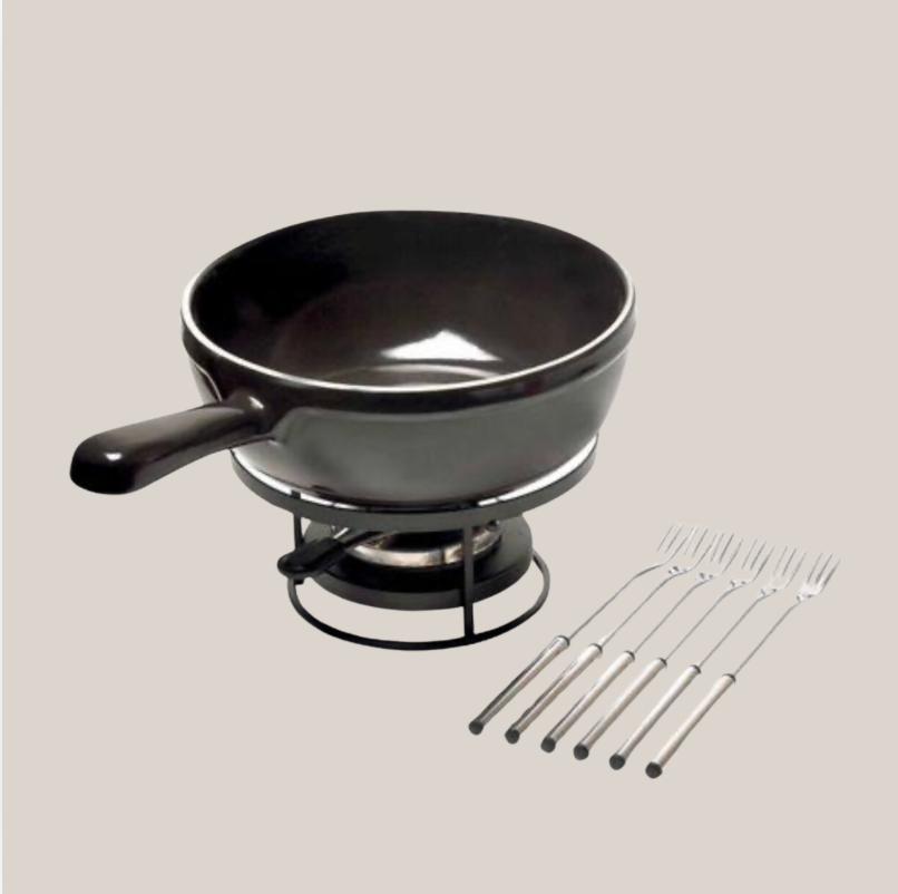 Ceramic Fondue Set