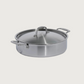 6 QT Stainless Steel Rondeau with Lid