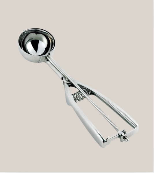 Stainless Steel Spring Release Disher Scoops