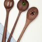 Walnut Wooden Slotted Spoon
