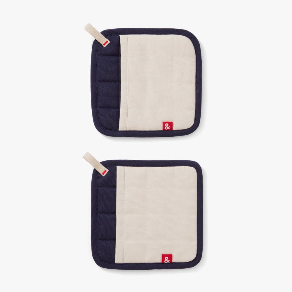 Potholders - Blueberry Blue