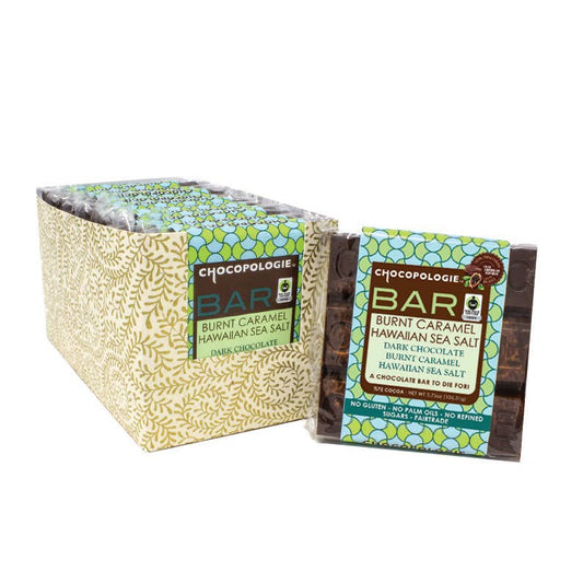 Burnt Caramel Hawaiian Sea Salt Bar