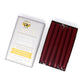 8" Hand Dipped Unscented Taper Candles - Shell White