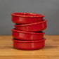 Terracotta Cazuela Colorful Clay Cookware: Red