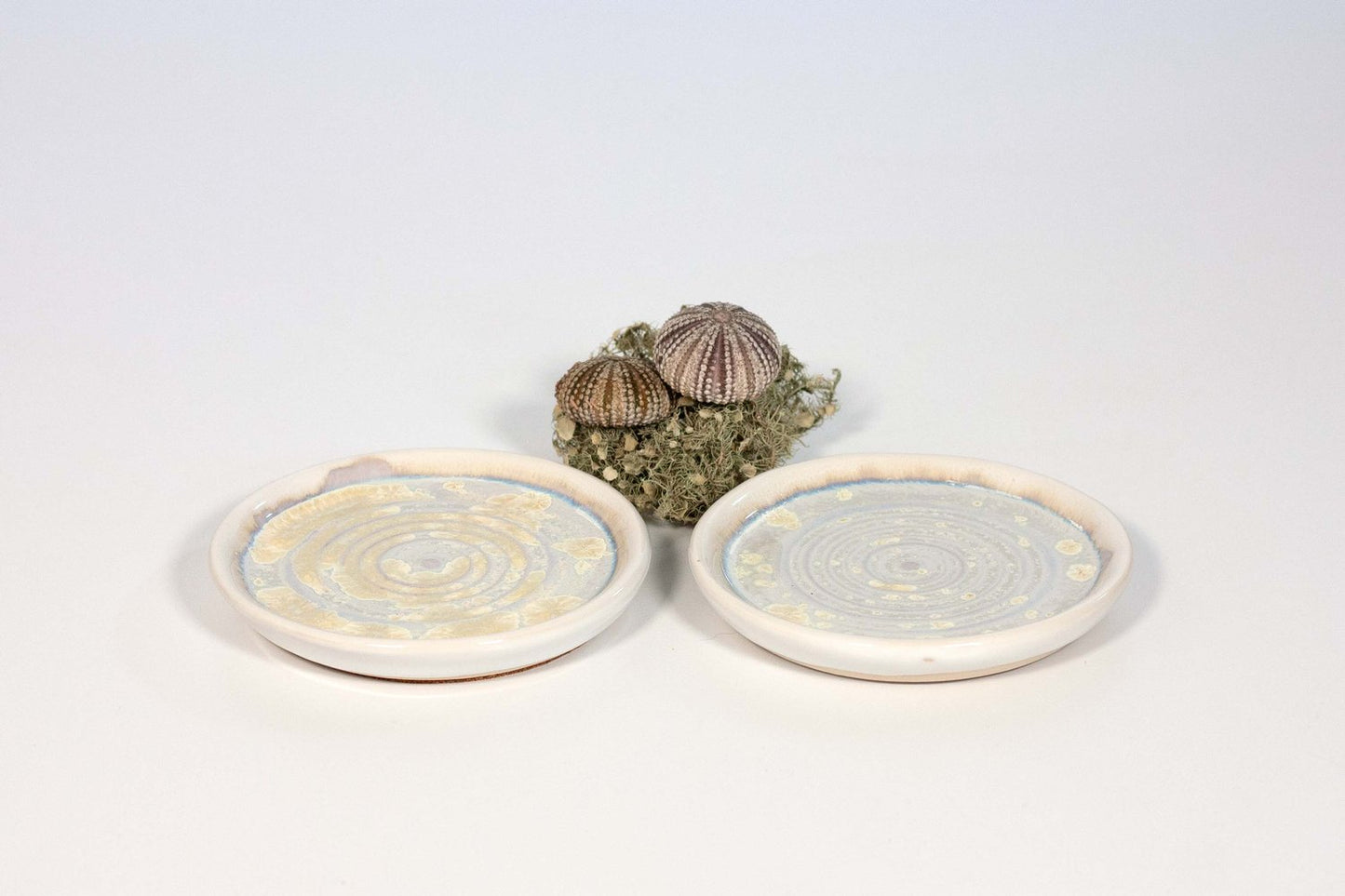 Handmade Ceramic Coasters - Set of 4