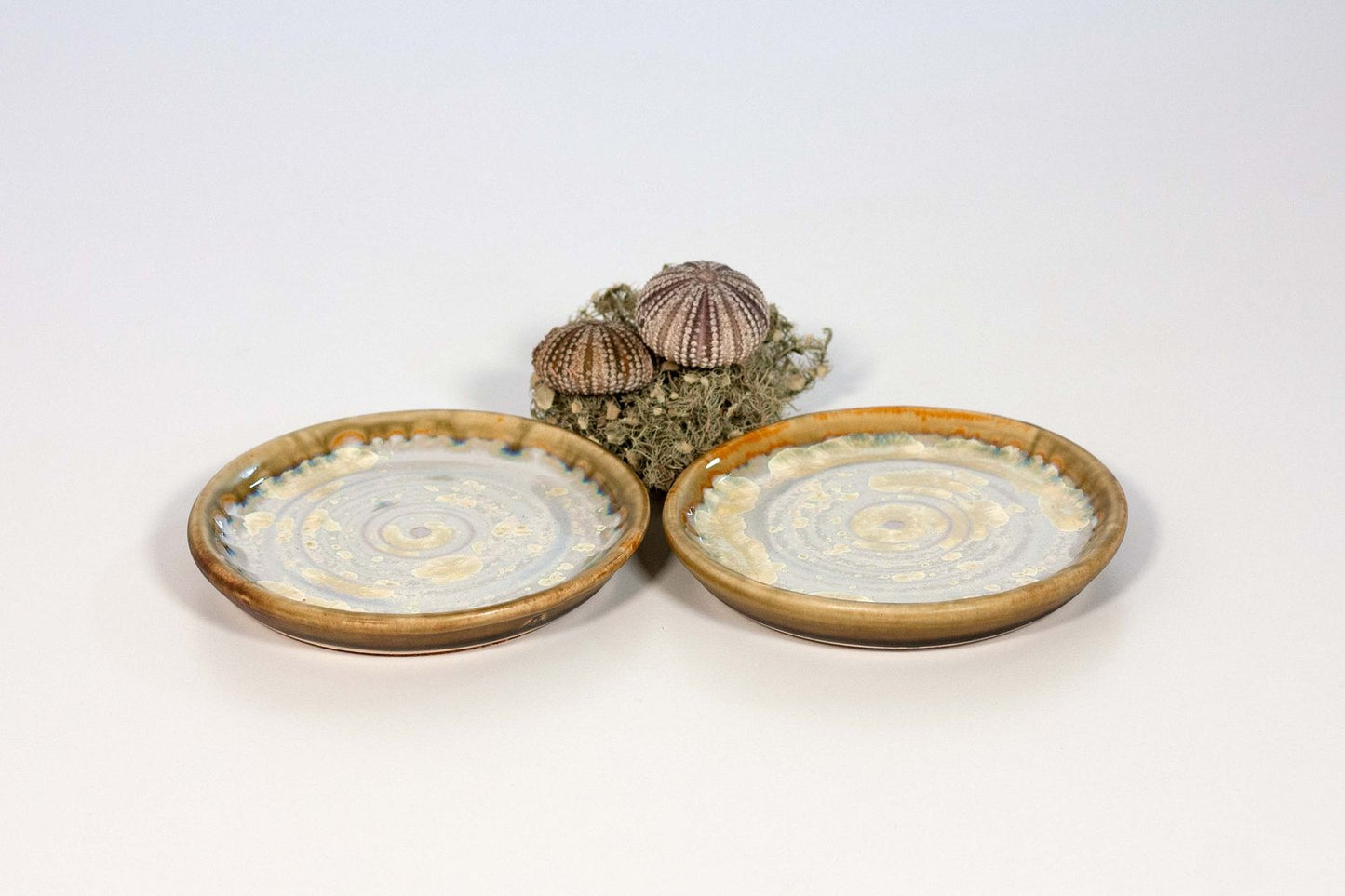 Handmade Ceramic Coasters - Set of 4