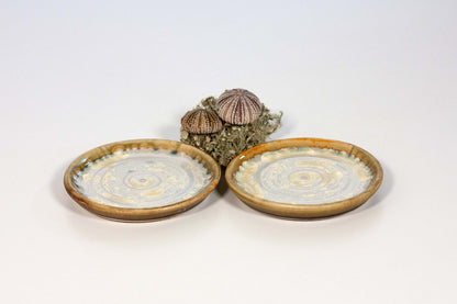 Handmade Ceramic Coasters - Set of 4