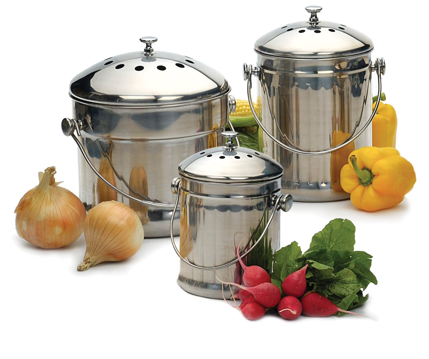 Stainless Steel Compost Pails