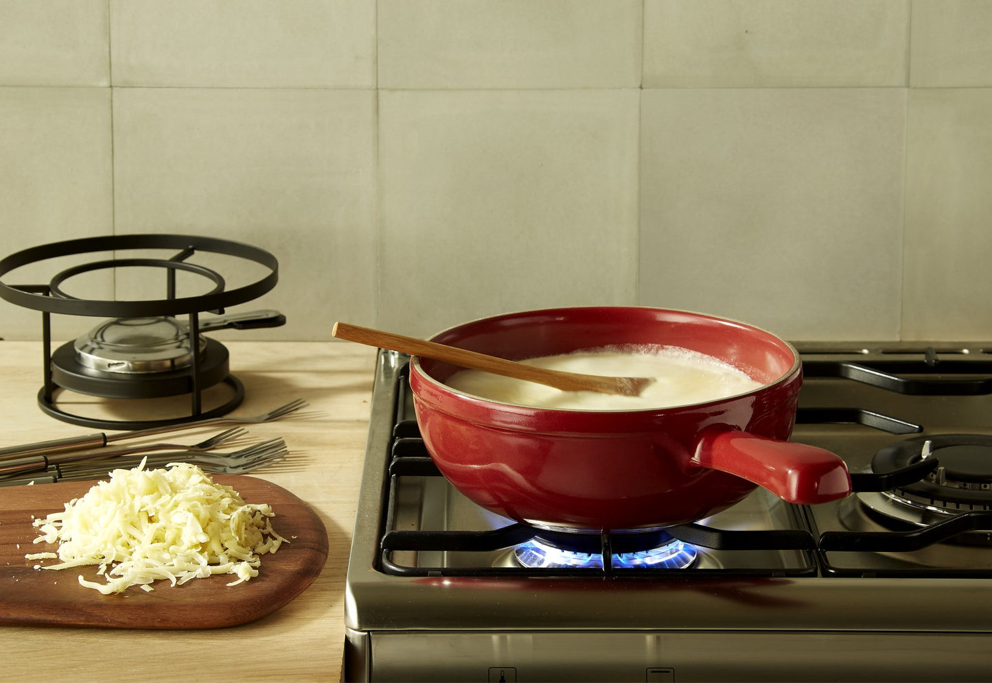 Ceramic Fondue Set